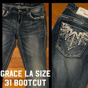 Grace in LA jeans size 31 bootcut